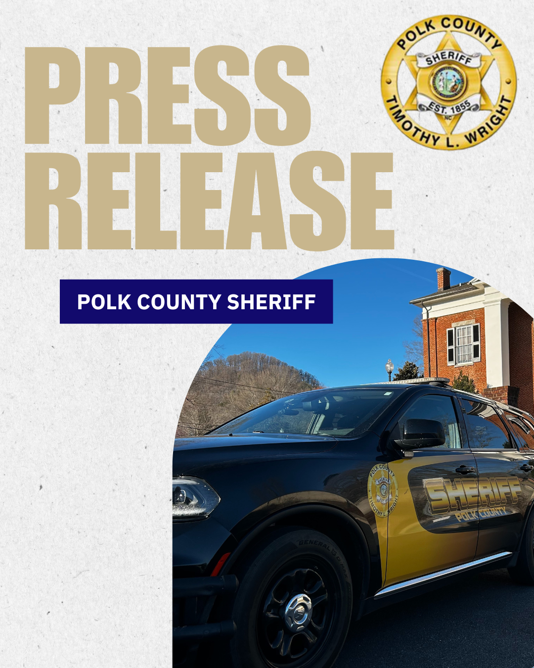 Polk County Sheriffs Office Trunk or Treat press release image